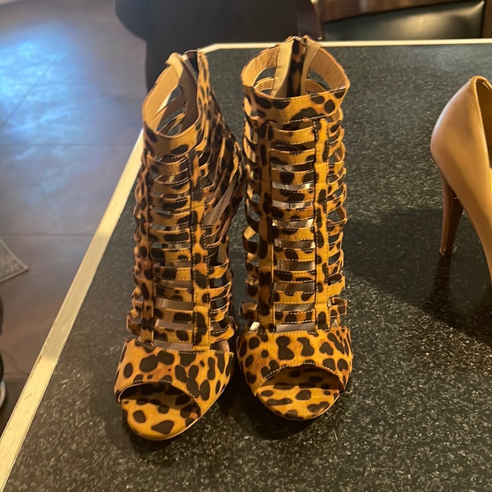 Animal Print Sandals